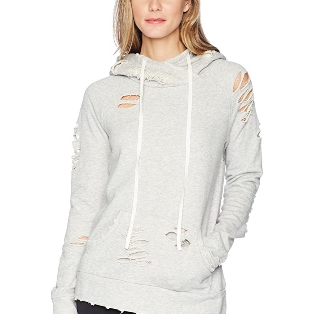 ALO distressed hoodie